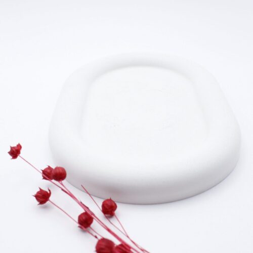 podstawka z gipsu polimerowego owal rotated