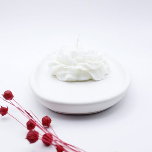 podstawka z gipsu polimerowego owal taca rotated