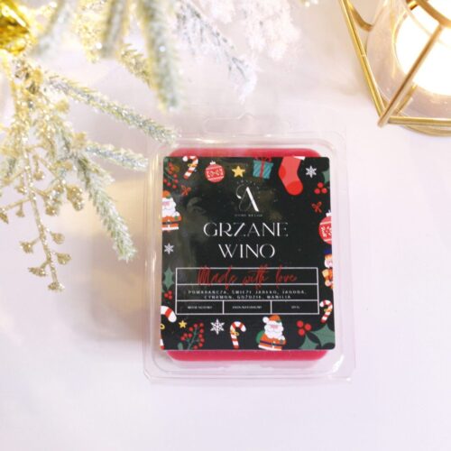 Grzane Wino - wosk zapachowy w kostce